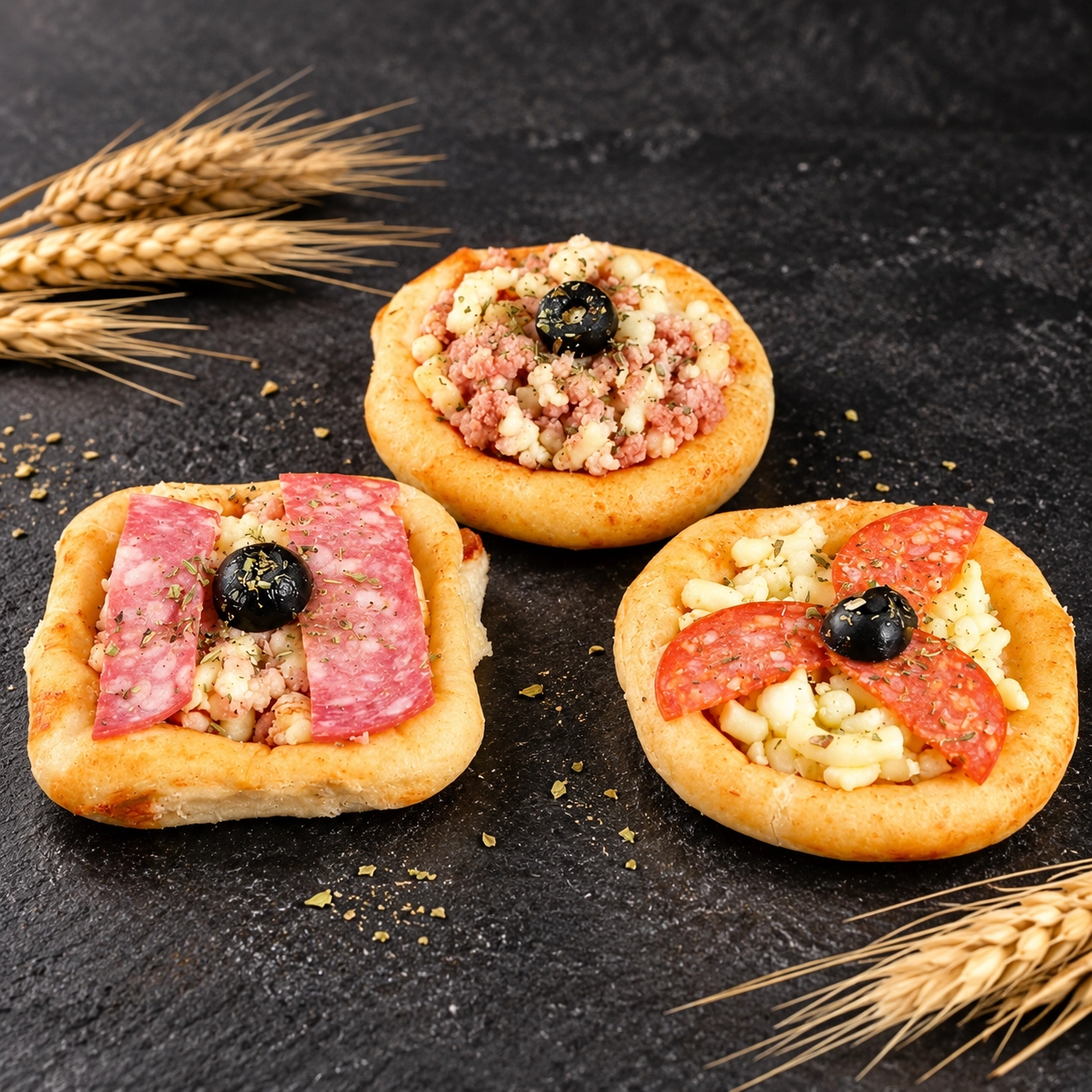 Pizzetas rellenas